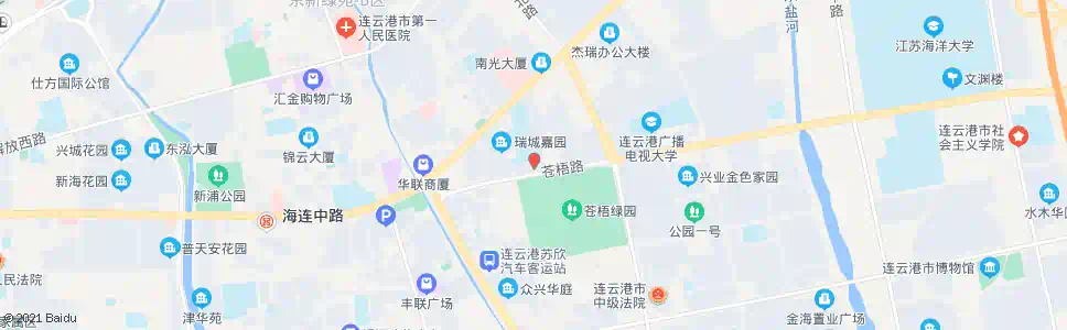 连云港教育局_公交站地图_连云港公交_妙搜公交查询2025