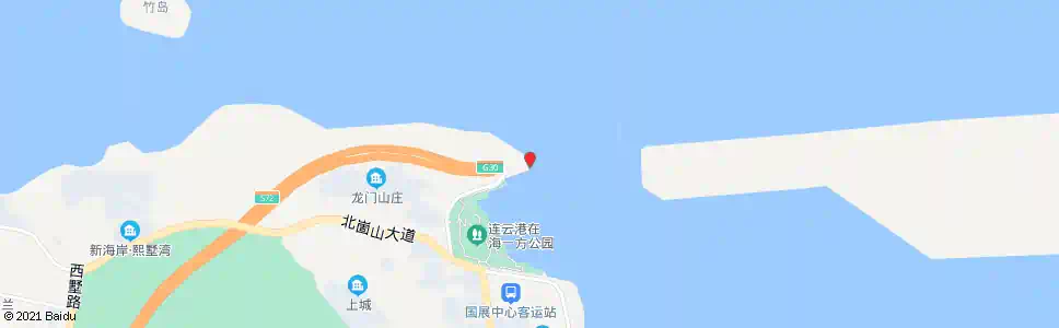 连云港大堤西_公交站地图_连云港公交_妙搜公交查询2025