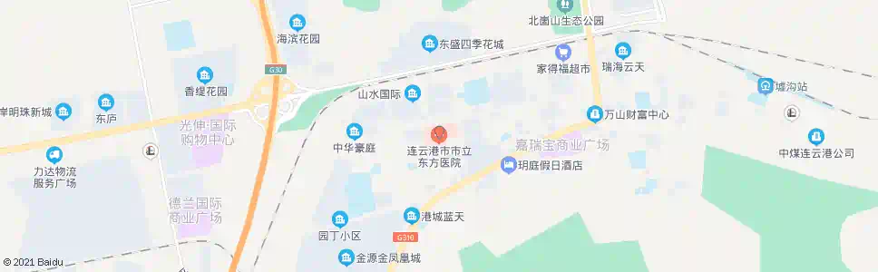 连云港东方医院南_公交站地图_连云港公交_妙搜公交查询2025