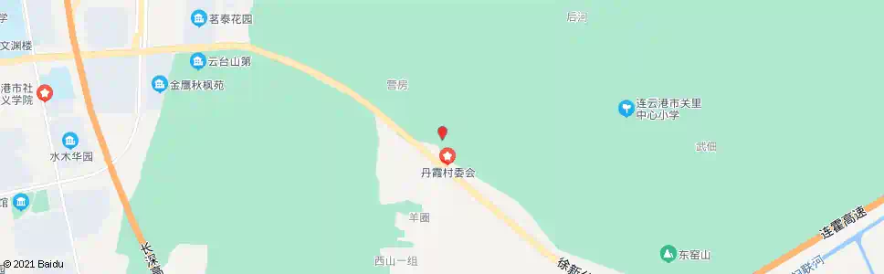 连云港丹霞村_公交站地图_连云港公交_妙搜公交查询2025