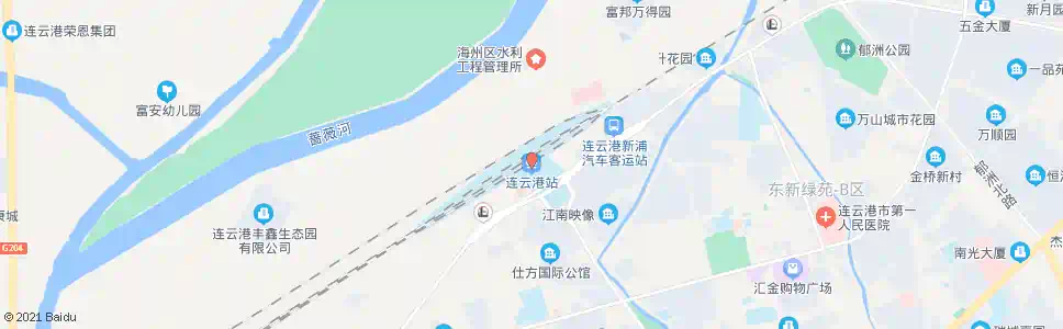 连云港小沟_公交站地图_连云港公交_妙搜公交查询2025