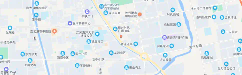 连云港城南四中_公交站地图_连云港公交_妙搜公交查询2025