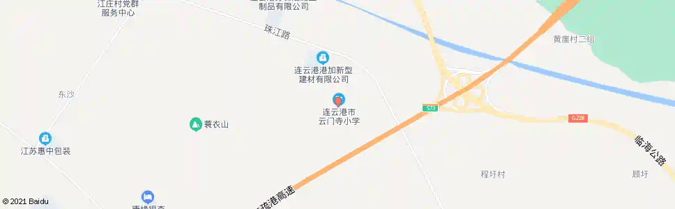 连云港云门寺村_公交站地图_连云港公交_妙搜公交查询2025
