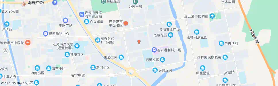 连云港香溢世纪花城_公交站地图_连云港公交_妙搜公交查询2025