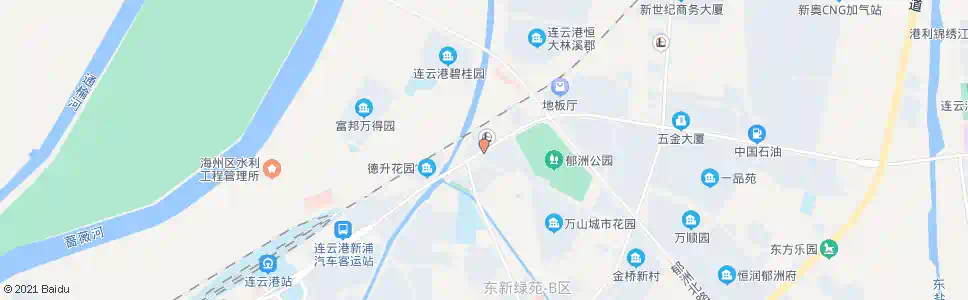连云港银泰花苑_公交站地图_连云港公交_妙搜公交查询2025