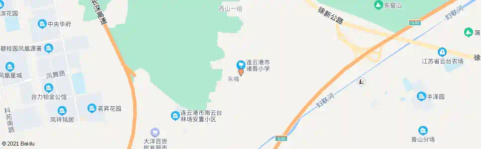 连云港西山村委会_公交站地图_连云港公交_妙搜公交查询2025