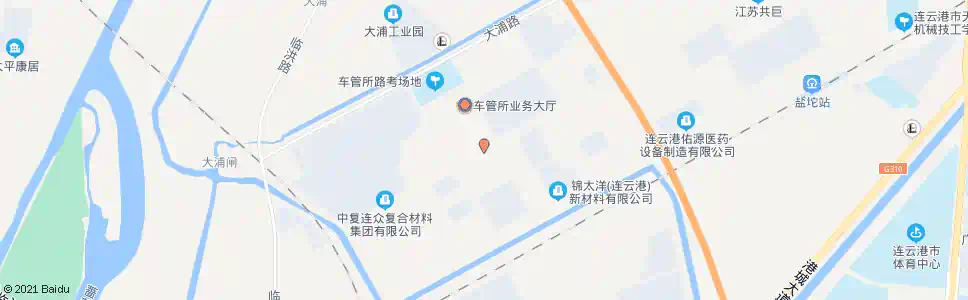 连云港车管所_公交站地图_连云港公交_妙搜公交查询2025