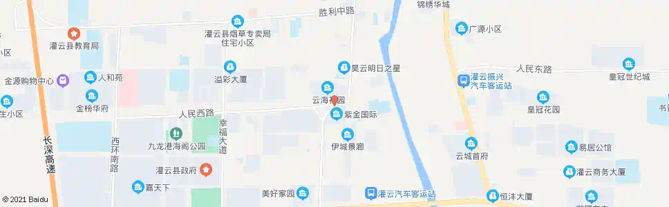 连云港人民广场_公交站地图_连云港公交_妙搜公交查询2025