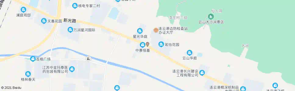 连云港新光路南_公交站地图_连云港公交_妙搜公交查询2025