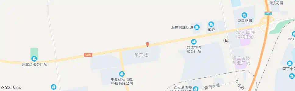 连云港华东城_公交站地图_连云港公交_妙搜公交查询2025