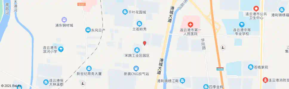 连云港高新路口_公交站地图_连云港公交_妙搜公交查询2025