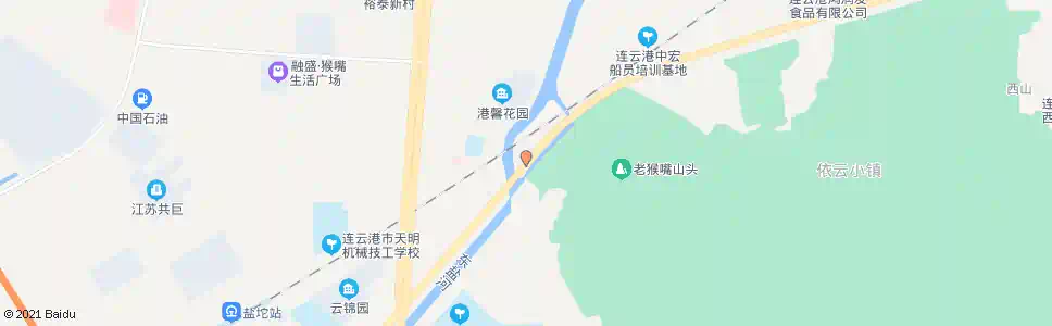 连云港猴嘴(BRT)_公交站地图_连云港公交_妙搜公交查询2025
