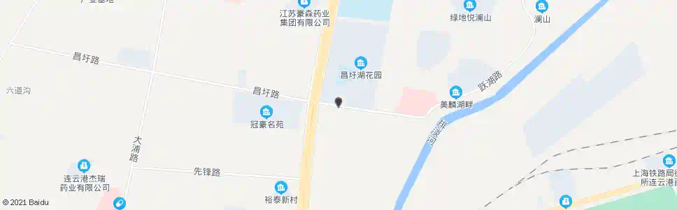 连云港昌圩湖小区_公交站地图_连云港公交_妙搜公交查询2025