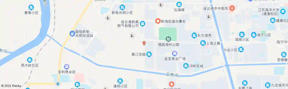 连云港香江花园2期_公交站地图_连云港公交_妙搜公交查询2025