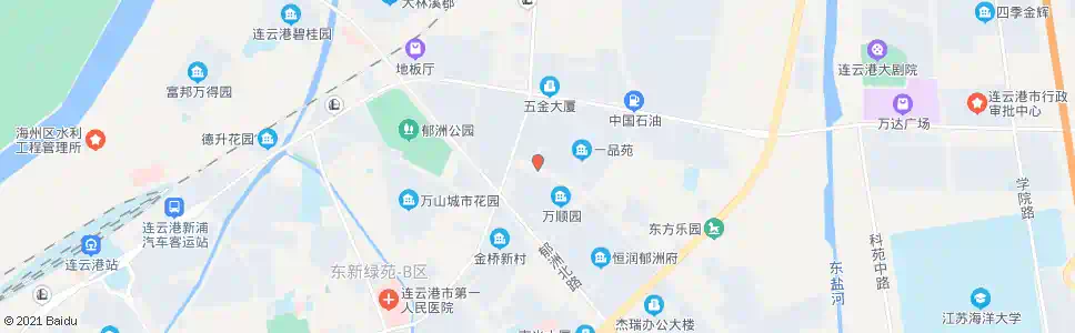 连云港日月花园_公交站地图_连云港公交_妙搜公交查询2025