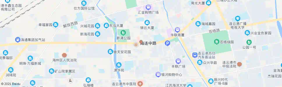 连云港天然居_公交站地图_连云港公交_妙搜公交查询2025