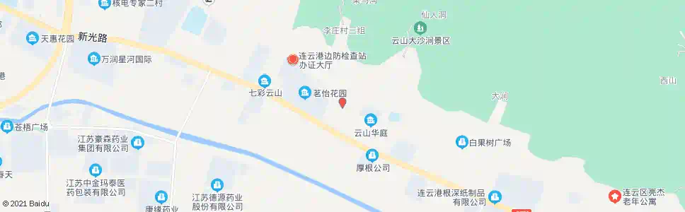 连云港云山乡_公交站地图_连云港公交_妙搜公交查询2025