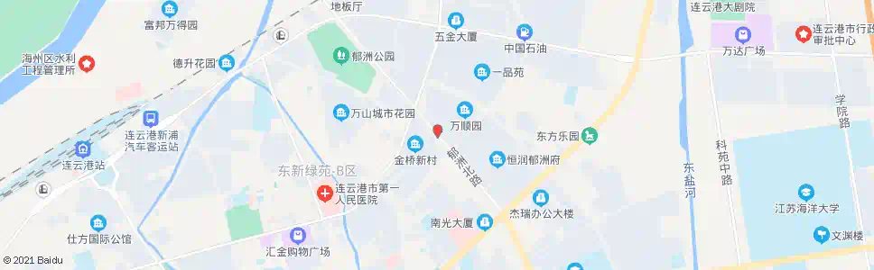 连云港万润花园_公交站地图_连云港公交_妙搜公交查询2025