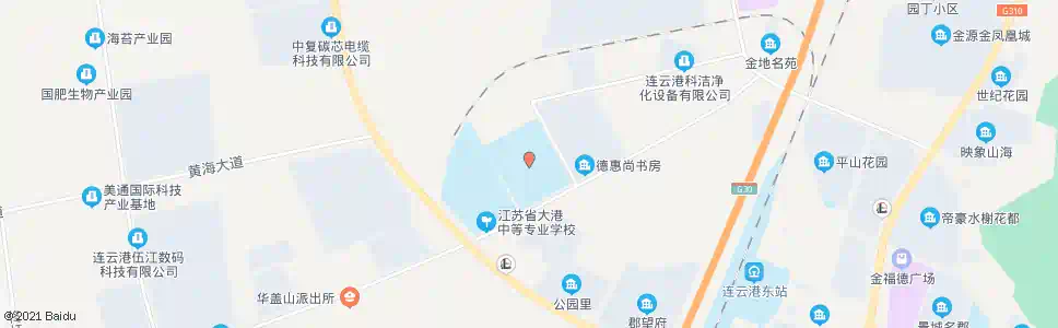 连云港精勤中学_公交站地图_连云港公交_妙搜公交查询2025