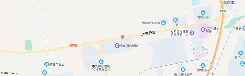 连云港华东城家居站_公交站地图_连云港公交_妙搜公交查询2025