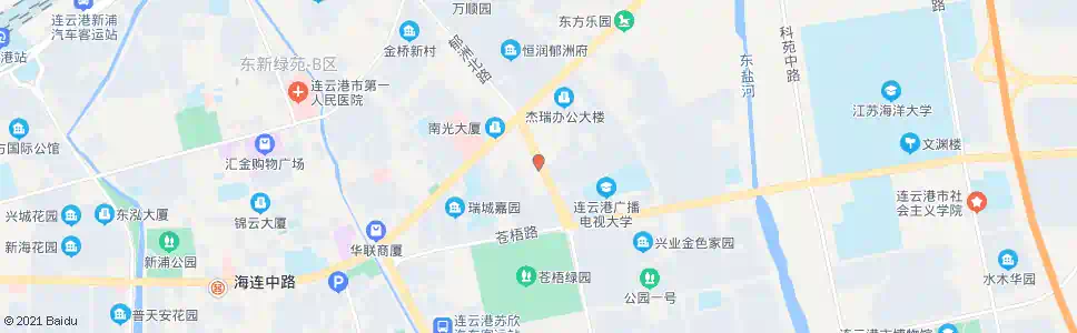 连云港高级技工学校_公交站地图_连云港公交_妙搜公交查询2025