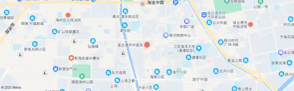 连云港中医院_公交站地图_连云港公交_妙搜公交查询2025