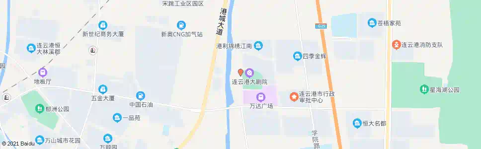 连云港新世界文化城_公交站地图_连云港公交_妙搜公交查询2025