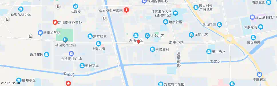 连云港海昌路(BRT)_公交站地图_连云港公交_妙搜公交查询2025