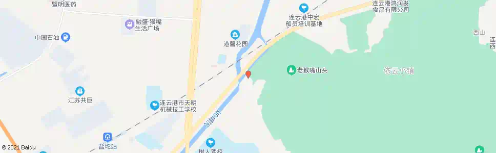 连云港猴嘴大桥_公交站地图_连云港公交_妙搜公交查询2025
