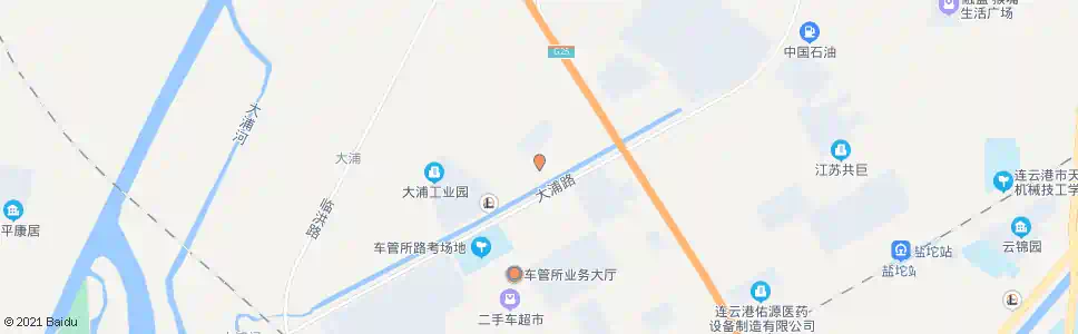 连云港金亚木业_公交站地图_连云港公交_妙搜公交查询2025