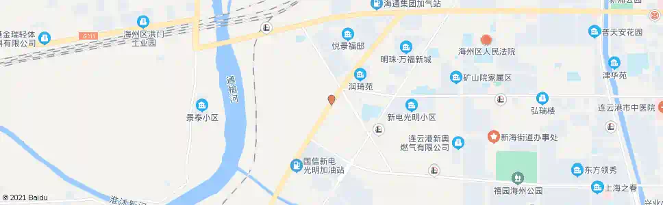 连云港江化路口_公交站地图_连云港公交_妙搜公交查询2025