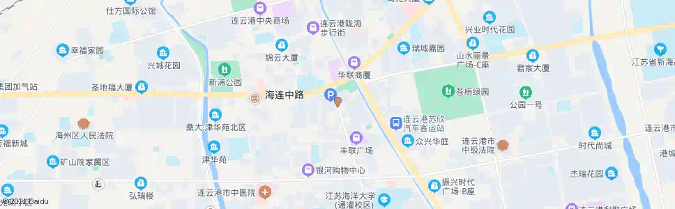连云港国安商城_公交站地图_连云港公交_妙搜公交查询2025
