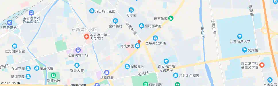 连云港移动大楼(南)_公交站地图_连云港公交_妙搜公交查询2025