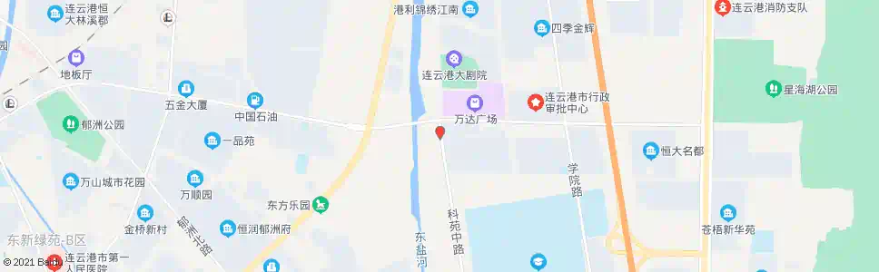连云港秀逸苏杭_公交站地图_连云港公交_妙搜公交查询2025