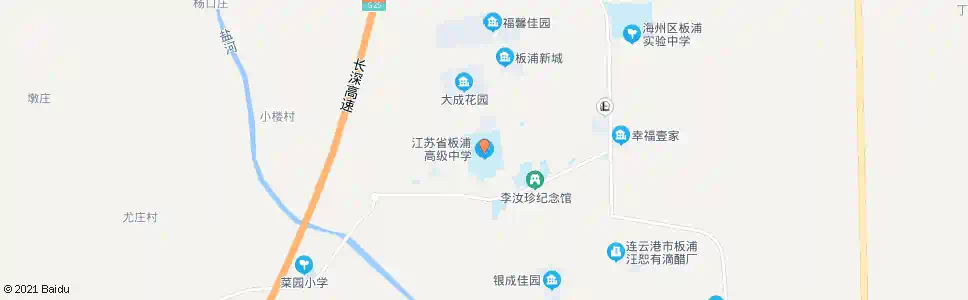 连云港板浦中学_公交站地图_连云港公交_妙搜公交查询2025