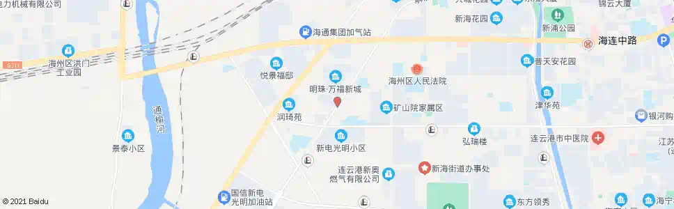 连云港光明小区_公交站地图_连云港公交_妙搜公交查询2025
