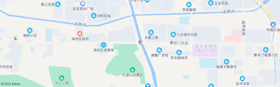 连云港秦东门大桥_公交站地图_连云港公交_妙搜公交查询2025