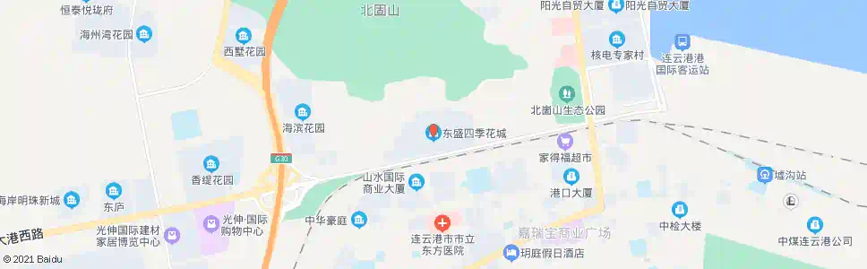 连云港四季花城_公交站地图_连云港公交_妙搜公交查询2025