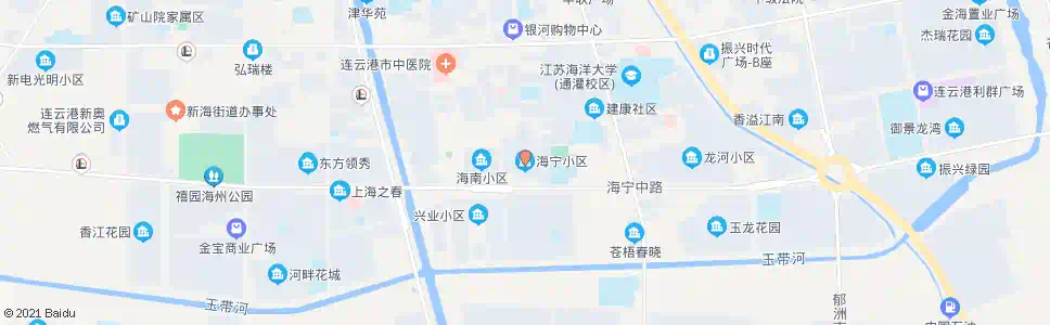 连云港海宁小区_公交站地图_连云港公交_妙搜公交查询2025