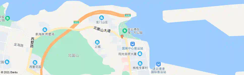 连云港金海国际_公交站地图_连云港公交_妙搜公交查询2025