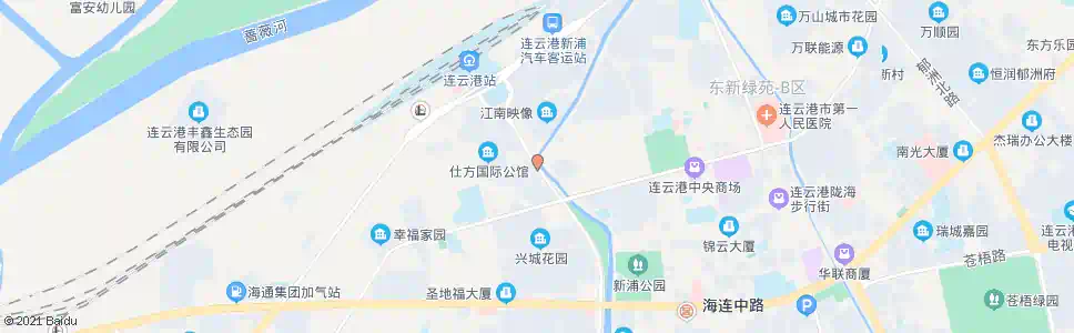 连云港石油公司_公交站地图_连云港公交_妙搜公交查询2025