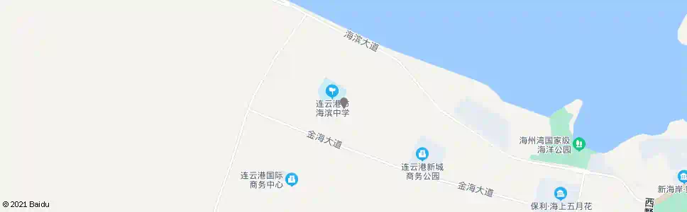 连云港西双湖外国语学校_公交站地图_连云港公交_妙搜公交查询2025