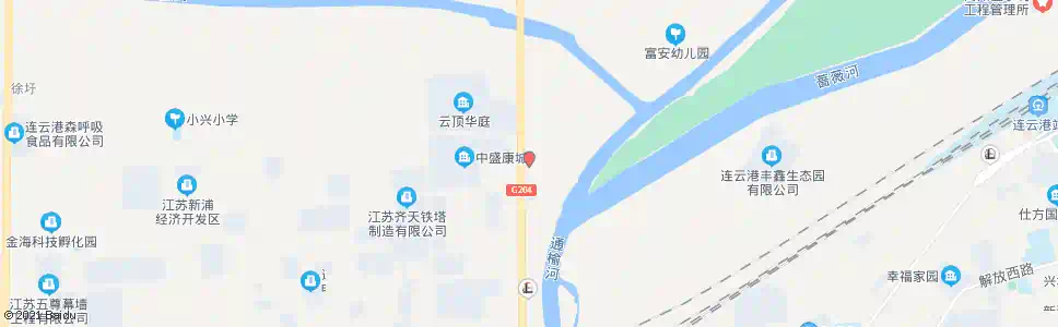 连云港新陇村小区_公交站地图_连云港公交_妙搜公交查询2025