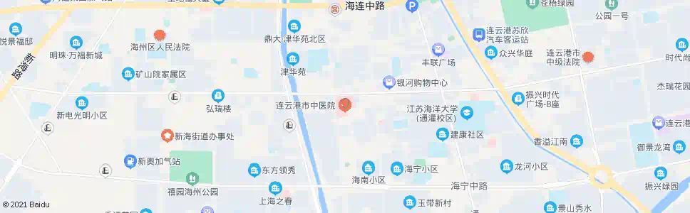 连云港中医药学院_公交站地图_连云港公交_妙搜公交查询2025