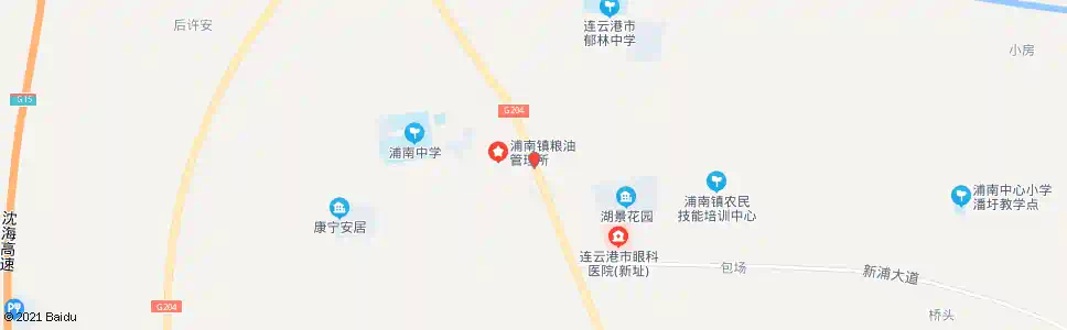连云港浦南桥_公交站地图_连云港公交_妙搜公交查询2025