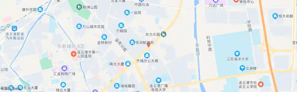 连云港巨龙路口_公交站地图_连云港公交_妙搜公交查询2025