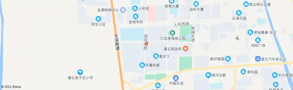 连云港西环路_公交站地图_连云港公交_妙搜公交查询2025
