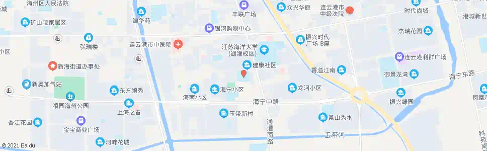 连云港海宁中学_公交站地图_连云港公交_妙搜公交查询2025