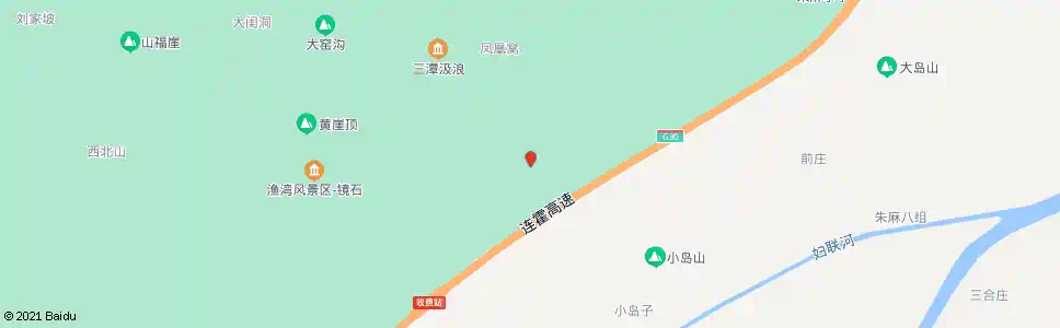 连云港渔湾村_公交站地图_连云港公交_妙搜公交查询2025