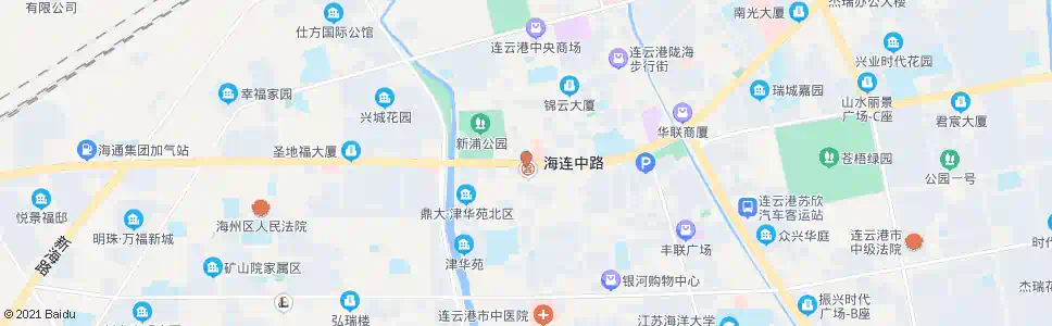 连云港工商银行(BRT)_公交站地图_连云港公交_妙搜公交查询2025